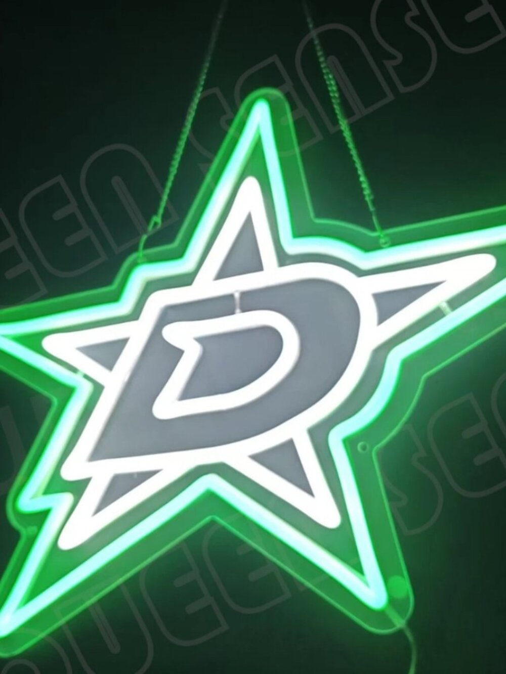DALLAS STARS NEON LED SIGN - Picture 2 of 3